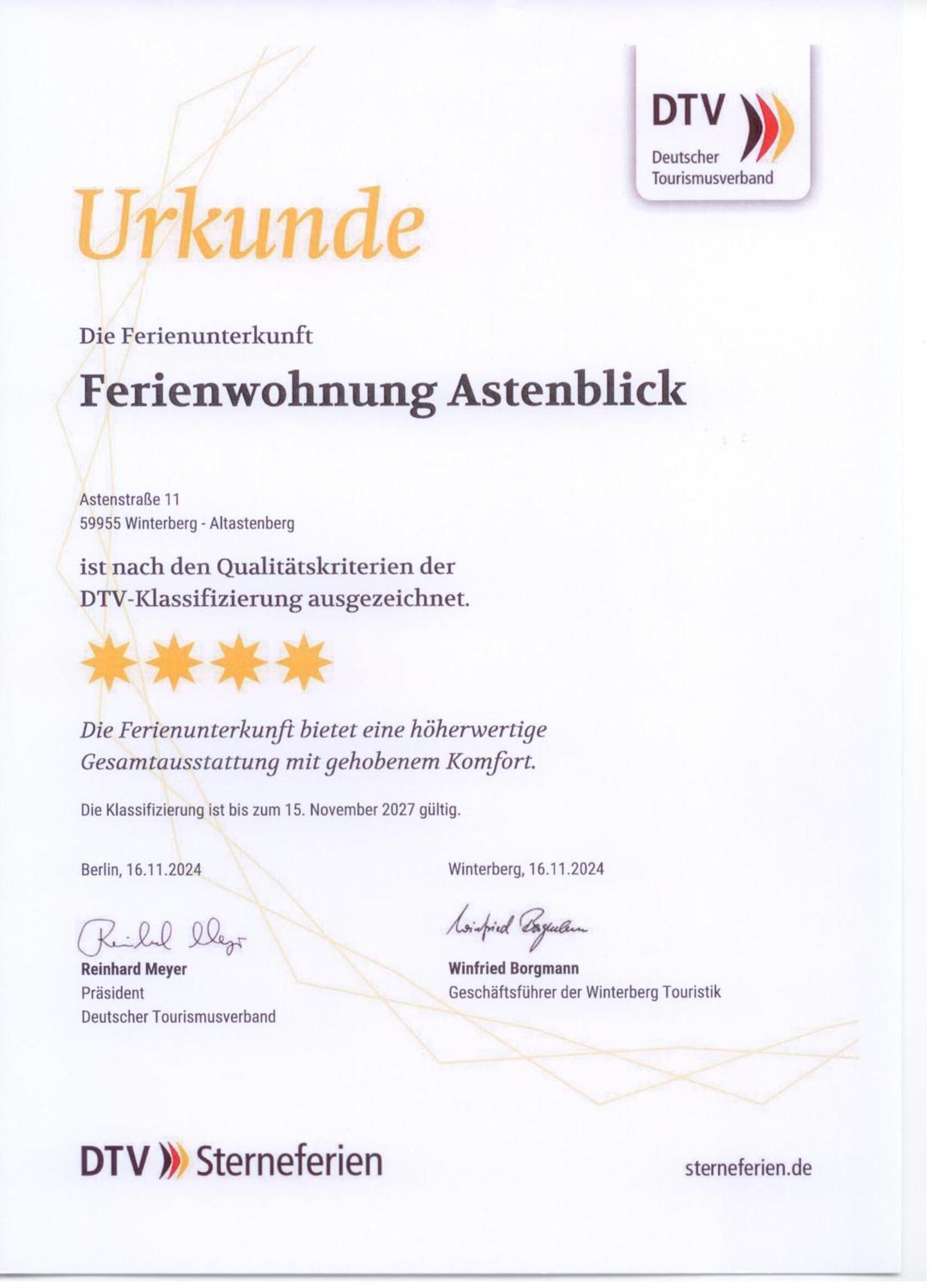 Haus Astenblick * Winterberg